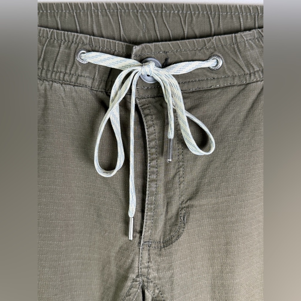 Vuori Men’s Dark Oregano Ripstop Drawstring Jogger Pants Organic Cotton Sz XS - Picture 3 of 10